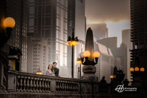 Jason and Kelly Engagement Photos Chicago