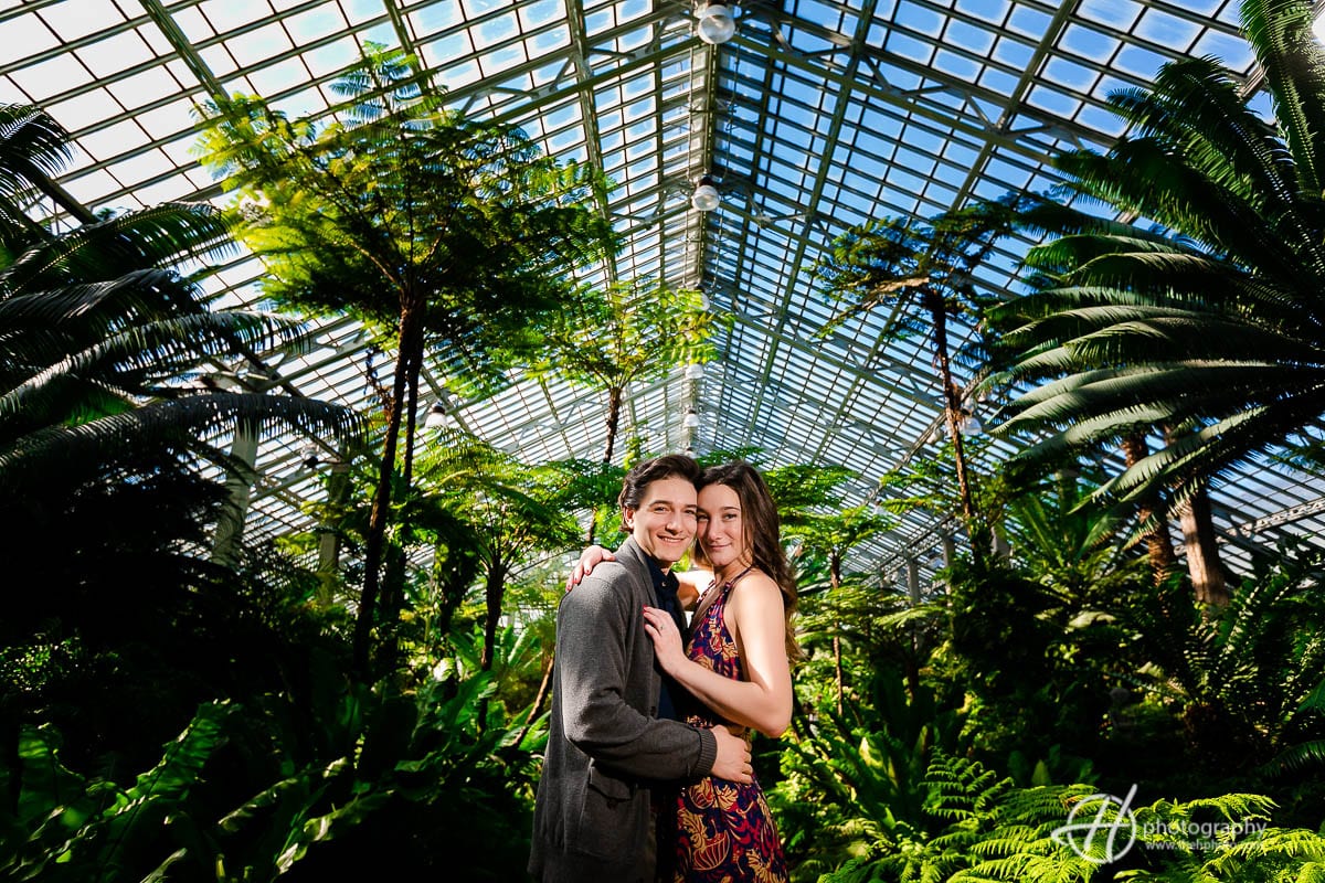 esession at Garfield Park Conservatory