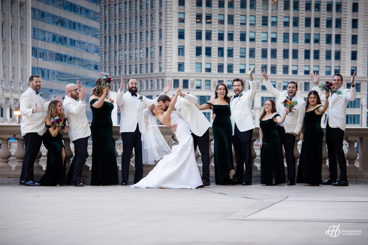 large bridal party Chicago